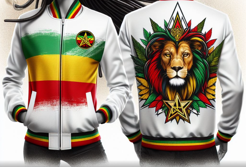 RASTA VARSITY JACKET