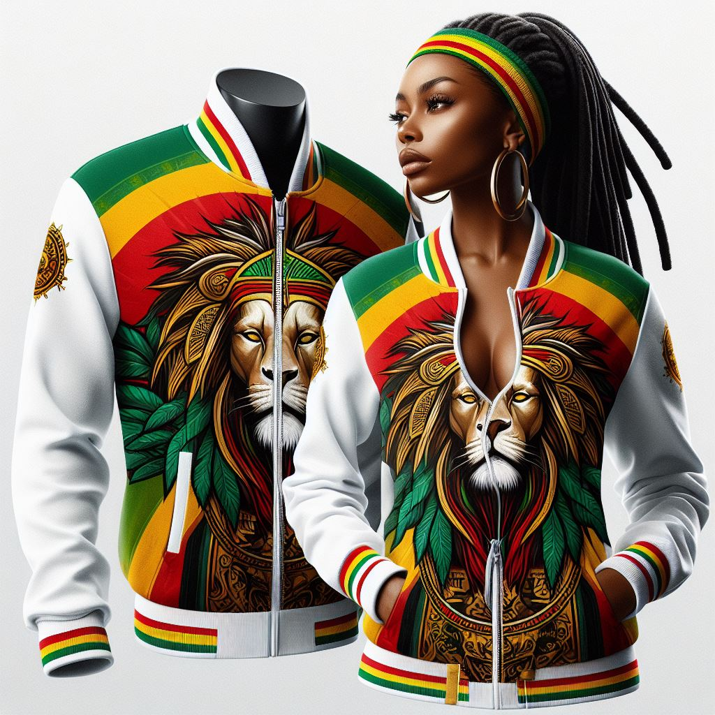 RASTA VARSITY JACKET