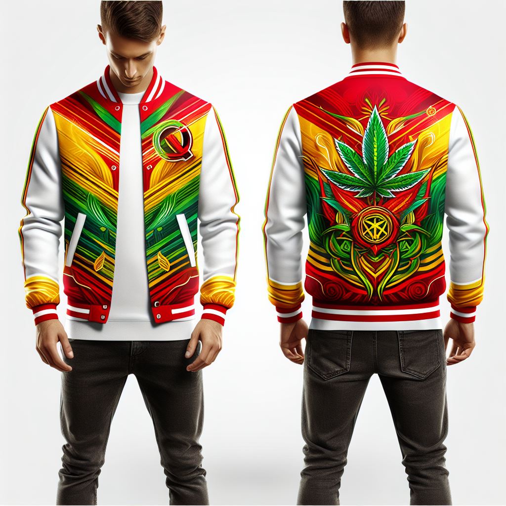 RASTA VARSITY JACKET