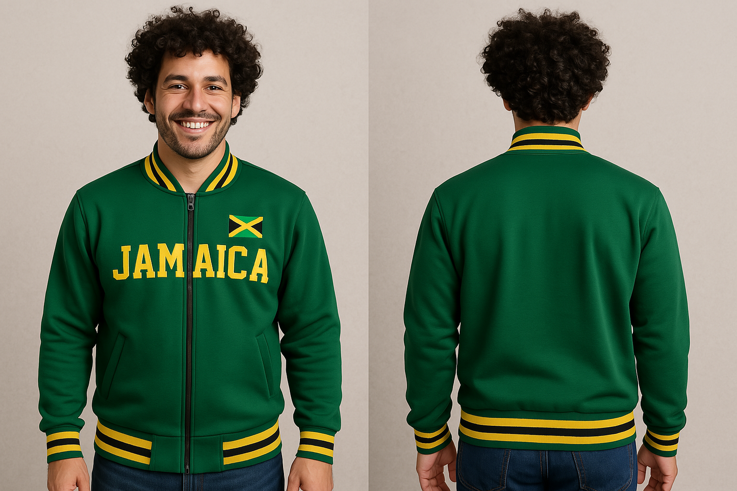 Jamaica Varsity Jacket