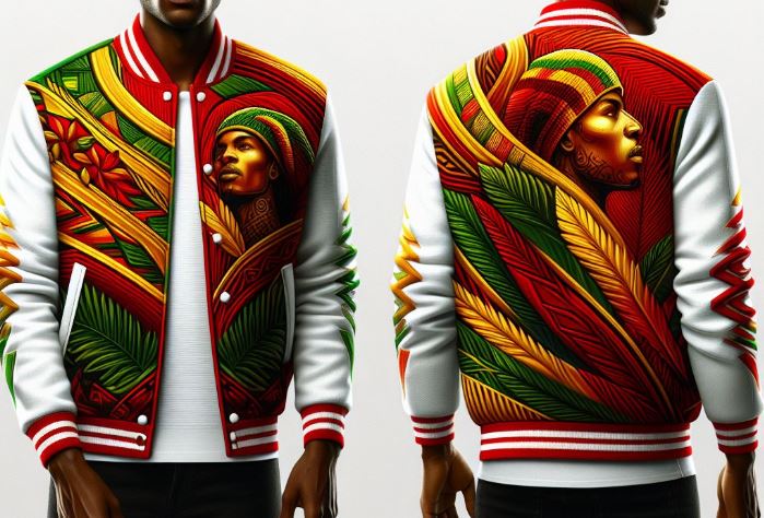 RASTA VARSITY JACKET