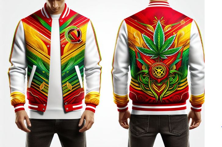 RASTA VARSITY JACKET