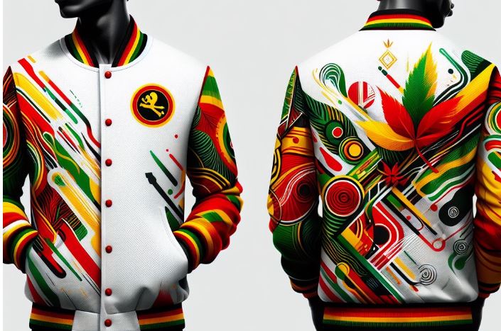 RASTA VARSITY JACKET