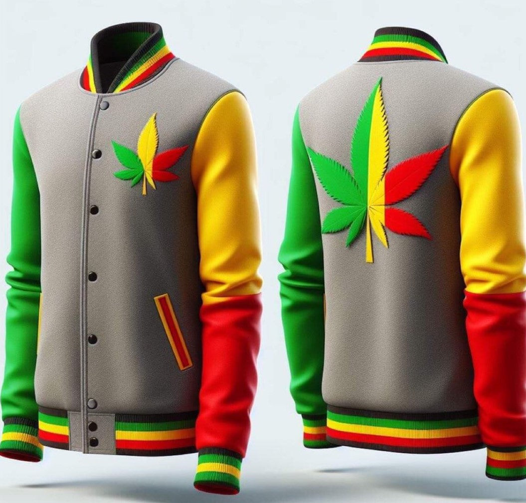RASTA VARSITY JACKET