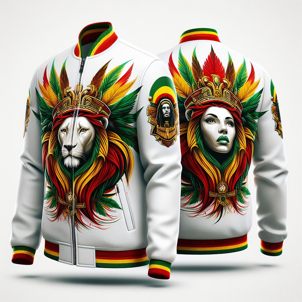 RASTA VARSITY JACKET